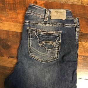 Silver Elyse ankle skinny jeans